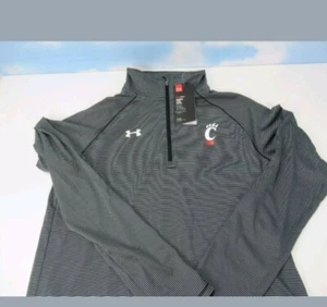 Under Armour Women's Pull over Black/white Heatgear Top Athletic Small NWT Small - Bild 1 von 6