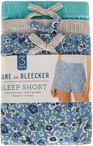 ~Jane & Bleecker 3-Pack Sleep Shorts With Comfort Waistband~ Medium~ SW1 - Picture 1 of 7
