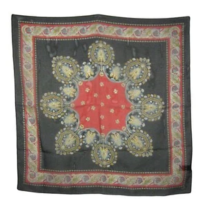 Scarf Italy Polyester 20 in Square Shear Handkerchief - Picture 1 of 4