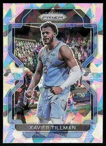 2021-22 Panini Prizm #105 Xavier Tillman Cracked Ice - Picture 1 of 2