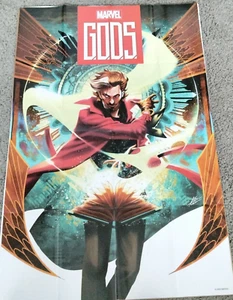 G.O.D.S. #1 COVER ART MARVEL COMICS 2023 FOLDED STORE PROMO POSTER 24x36 HICKMAN - Picture 1 of 5