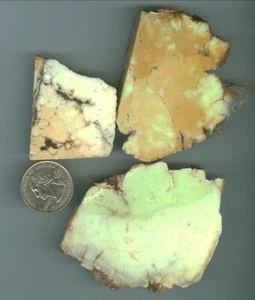 Natural Lemon Chrysophrase 153 grams of Natural Lemon Chrysophrase cabbing rough - Picture 1 of 1