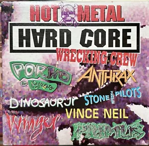 Hot Metal Hard Core CD Promo Anthrax, Primus, Vince Neil, Winger STP - Picture 1 of 3