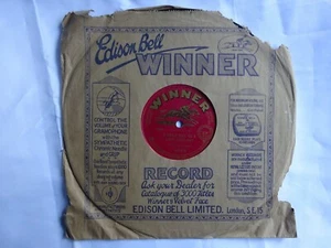 A SMILE WILL GO A LONG LONG WAY Record Jack Charman 78 rpm Winner Edison Bell - Picture 1 of 6