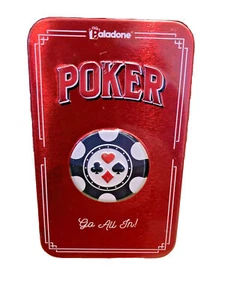 NUEVAS FICHAS DE POKER TEXAS HOLD'EM Y 1 BARAJA DE CARTAS - Imagen 1 de 3