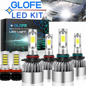 LED Headlight Hi/Lo H11 Fog Light S2 For Honda Accord 2006-2009 2010 2011 2012 - Picture 1 of 9