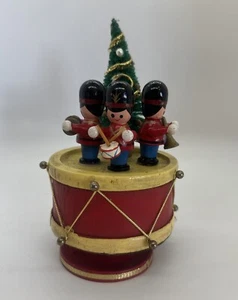 Vintage Weihnachtsspieluhr - drehbar 1979 - Bild 1 von 6