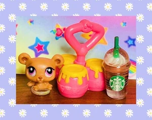 ❤️Authentischer Littlest Pet Shop LPS Teeniest Tiniest Baby Mini Braun Honigbär❤️ - Bild 1 von 4
