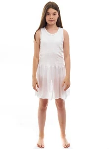Rossette Sleeveless Full Slip for Girls - Cling Free - Cotton / Nylon Material … - Picture 1 of 15