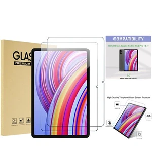 Schutzfolien Set für Xiaomi Redmi Pad Pro Glas Hochtransparent 9H 2 Stück - Bild 1 von 2