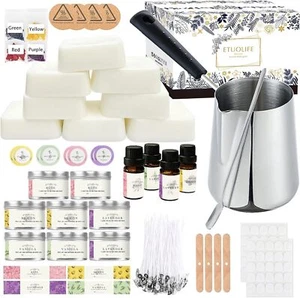 Kerzenherstellung Kit DIY Kerzen Selber Machen Set Duftkerze Geschenke Set - Bild 1 von 9