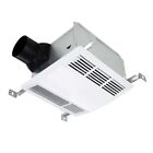 Meite Mb14h-110 Heater Ventilation Fan, Bathroom Fan 0.9 Sones, 110 Cfm