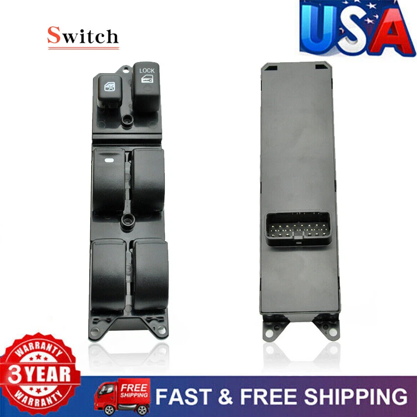 Interruptor de control de ventana para Mitsubishi Montero 2005-06 Endeavor 2007-2011 3,8 L V6 Foto 1 de 4