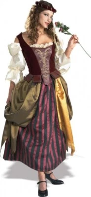Women's Renaissance Maiden Deluxe Woman's Costume by Rubie's size 14-16 - Image 1 of 2