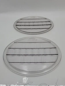 Smith Pair 9 3/8 Lens flat Car Truck head light LAMP lens auto glass Clear White - Picture 1 of 17