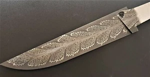 S.Tikhomirov exklusive Damascus Mosaik Damast Klinge Messer HRC60 Handarbeit - Bild 1 von 11