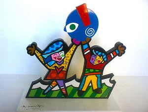 Prototipo ROMERO BRITTO para escultura firmada y número del Museo de los Niños de Miami - Imagen 1 de 4