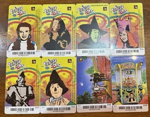 The Wizard of Oz Elaut Follow The Yellow Brick Road Set of 8 Themed Coin Pusher - Picture 1 of 1