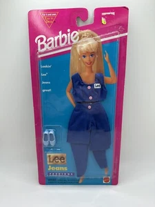 NEU ON CARD BARBIE LEE JEANS MODE SET NR. 68307 MATTEL 1995 NOC ARCOTOYS - Bild 1 von 7