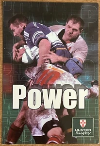 Ulster Rugby Power Bank Of Ireland Promo Advertising Postcard - Picture 1 of 2