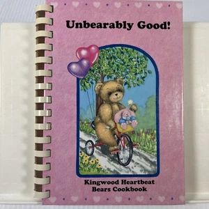 Unbearably Good Cookbook Kingwood Heartbeat Bears TX Texas Comb Bound - Picture 1 of 12
