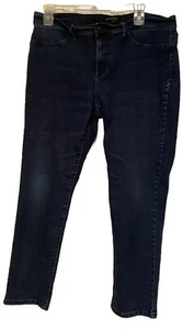 Banana Republic Legging Women's 32 / 14R  Dark Blue Denim Fast Ship Winter Fall - Picture 1 of 7