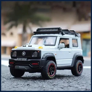 1:18 SUZUKI Jimny Alloy Diecast Car Model Simulation Sound Light Collection Toy - Picture 1 of 19