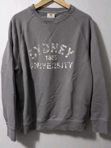 Official University of Sydney 1850 Sweatshirt Mens XL Gray Crewneck Australia - Picture 1 of 3