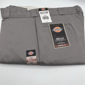 Neu mit Etikett Dickies Original Fit 874 grau Arbeitshose Herren Größe 38 x 28 Flecken Fettablösung - Bild 1 von 6