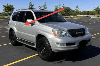 Manija de puerta exterior del lado del pasajero delantero con marco OEM 2003-2007 LEXUS GX470 Foto 1 de 4