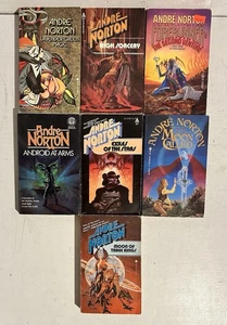 Lot of 7 Andre Martin Science Fiction Paperback Novels USED - Bild 1 von 3