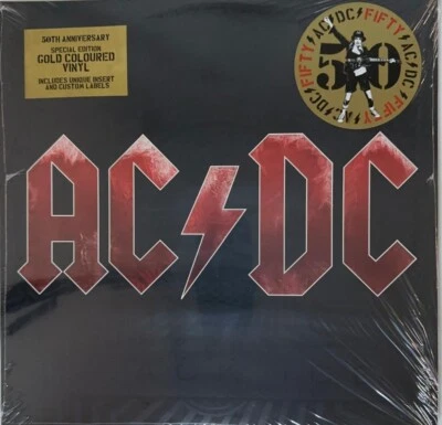 AC/DC - Black Ice *NEW Sealed 50th Anniversary Double Gold Vinyl Record LP* - Image 1 of 3