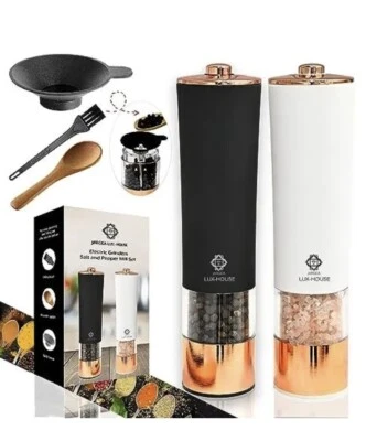 Electric Grinders Salt And Pepper Mill By Lux-House - Image 1 of 3