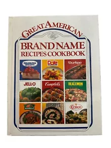Great American Brand Name Recipe Cookbook - Hardcover - Picture 1 of 6