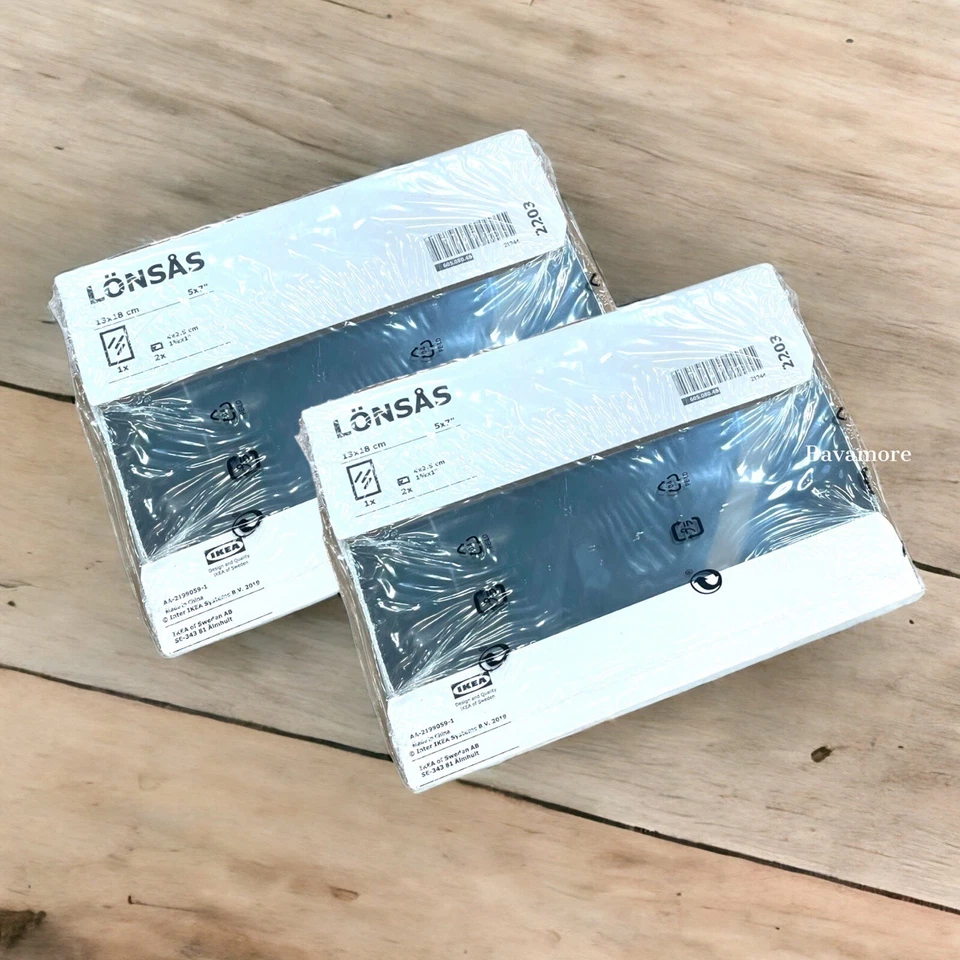 Ikea LÖNSÅS Decorative Mirror 5x7" (2-PACK) 605.080.48