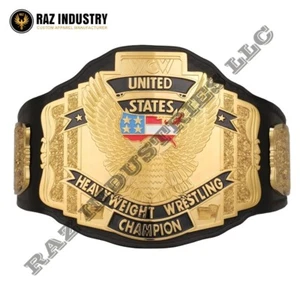 New Men's Heavyweight Championship Belt Replica Wrestling Belt 2mm/4mm/6mm/8mm - Picture 1 of 4