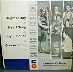 Sounds of Central: Central College Choir McPherson Kansas LP Vinyl - Picture 1 of 7