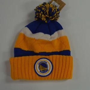New! Mitchell & Ness Knit Beanie-Golden State Warriors - Picture 1 of 6
