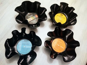Recycled Record Bowl / Basket / Planter - Vinyl Album LP Hand Crafted - Picture 1 of 10