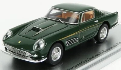 MODELLINO AUTO STATICO FERRARI 410 SUPERAMERICA PININFARINA 1958 VERDE 1/43 - Immagine 1 di 4