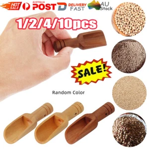 1/2/4/10PCS Mini Wooden Scoop GT - Picture 1 of 13