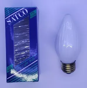 Pack Of (25) Original Satco S3364 120V Medium Base 25-Watt F15 Light White new - Picture 1 of 8