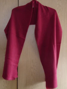 ROSTBRAUN /ROT SCHAL TUCH 140x40 cm NEU  FREIZEIT /SPORT sehr weich - Bild 1 von 3