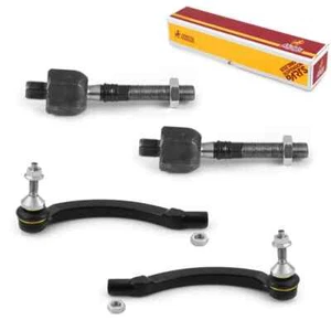 Inner & Outer Tie Rod End Kit for 2001-2003 Volvo S60 V70 2000-2003 S80 4 PCS - Picture 1 of 8