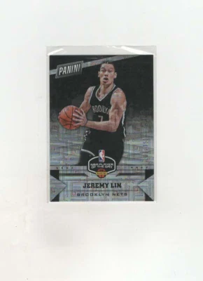 2017 Panini Player of the Day /150 Escher Squares Jeremy Lin #12 - Image 1 of 2