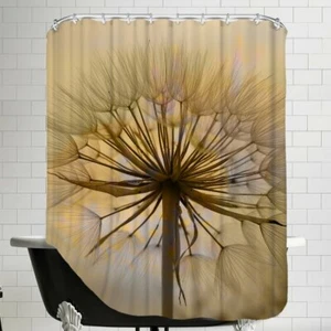 East Urban Home Suren Nersisyan Dandelion Single Shower Curtain $149 O20 - Picture 1 of 1
