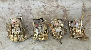 4 Original Fur Mice West Germany Guardsmen - Picture 1 of 22