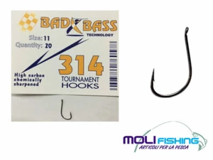 AMO PESCA SURFCASTING BAD BASS SERIE 314 CON OCCHIELLO MOLTO LEGGERO COMPETITION - Imagen 1 de 1