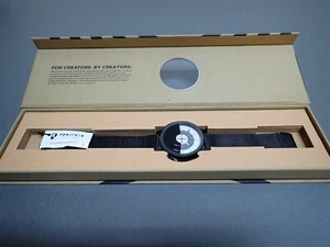 NEW Projects Watches PJT-7901 BM Beyond The Horizon 40mm Black Mesh Band Watch - Picture 1 of 14