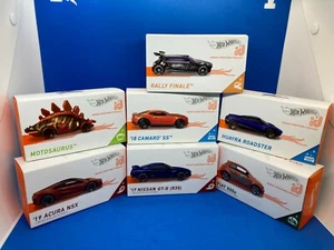 Hot Wheels id Chase or box set Acura NSX Nissan GT-R Camaro Fiat 500e Motosaurus - Picture 1 of 26